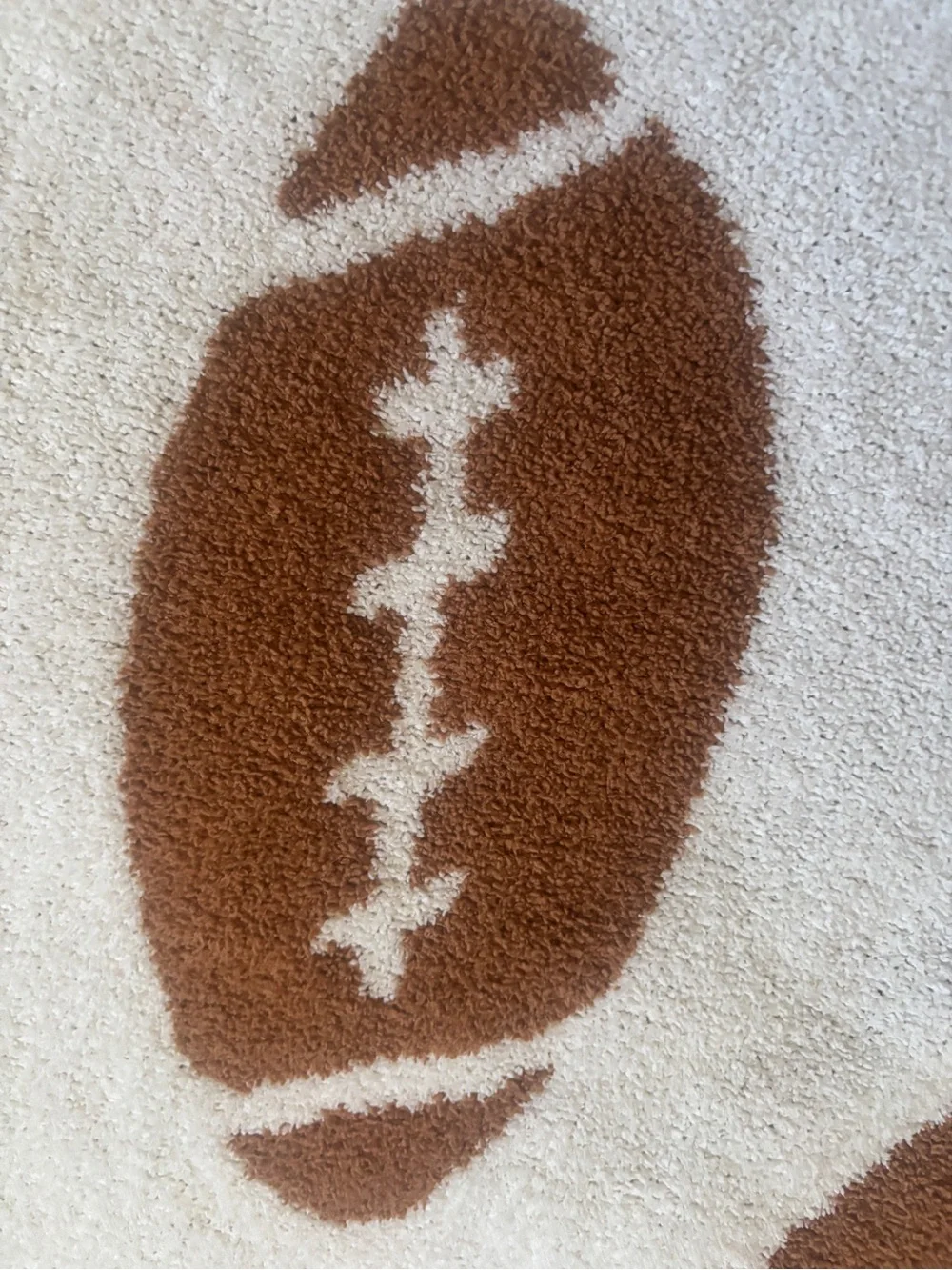 Football soft knit blanket throw double sided great